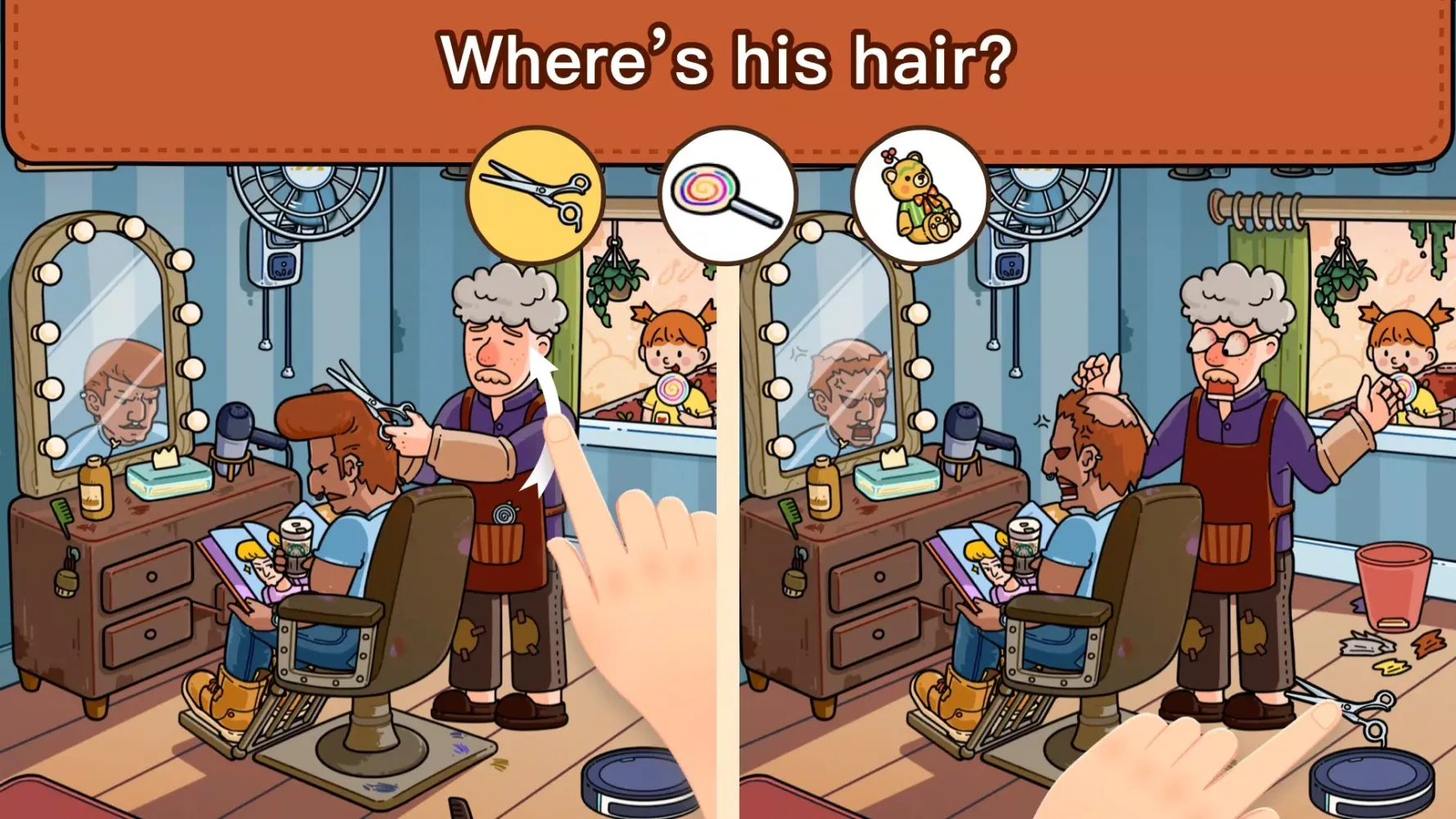 Capturas de tela do Find Out