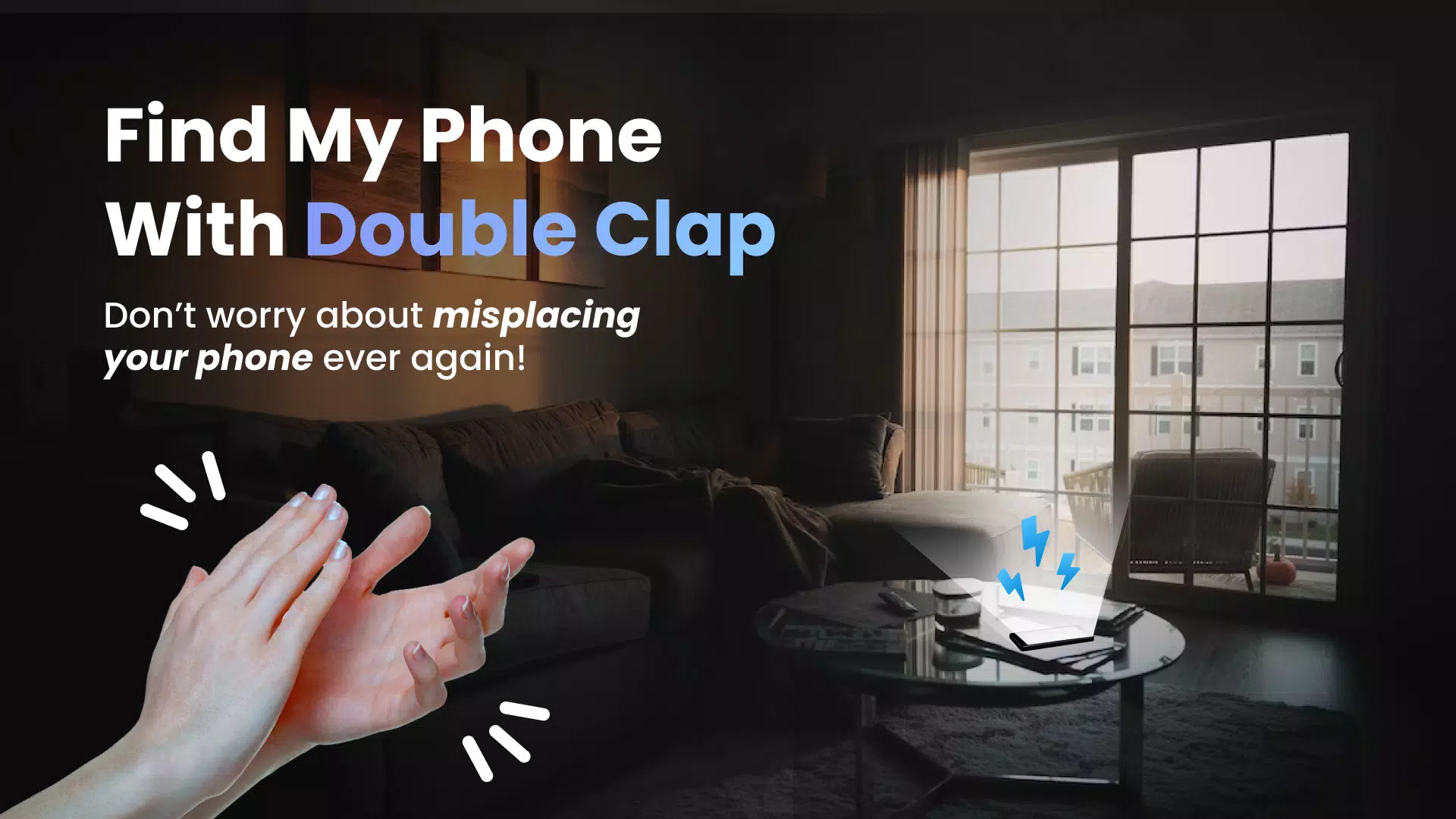 Find My Phone By Clap Whistle Screenshots