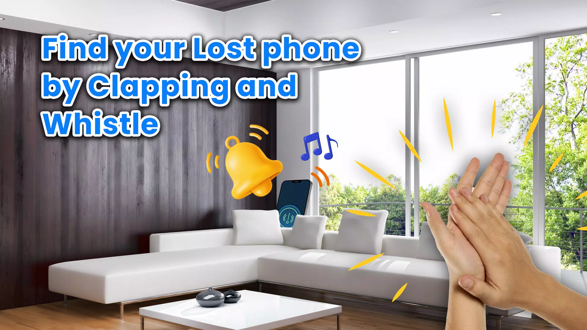 Find My Phone By Clap Whistle Screenshots