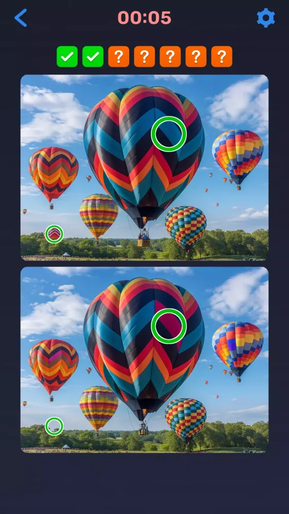 تصاویر Find the Difference Eye Puzzle