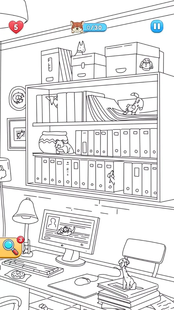 Find The Dog: Spot it! Screenshots
