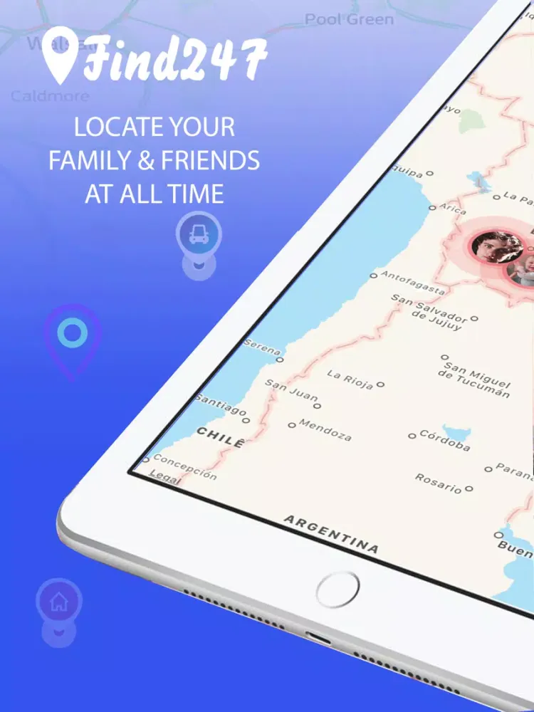 Скриншоты Find247 - Find My Family iPad 