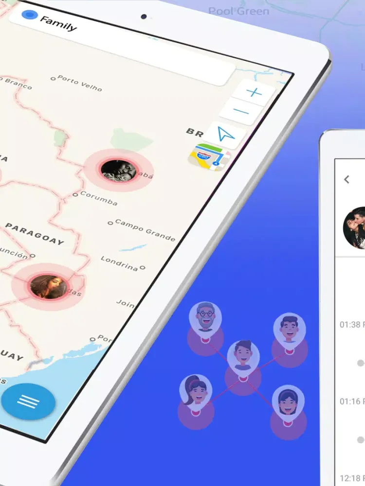 Скриншоты Find247 - Find My Family iPad 