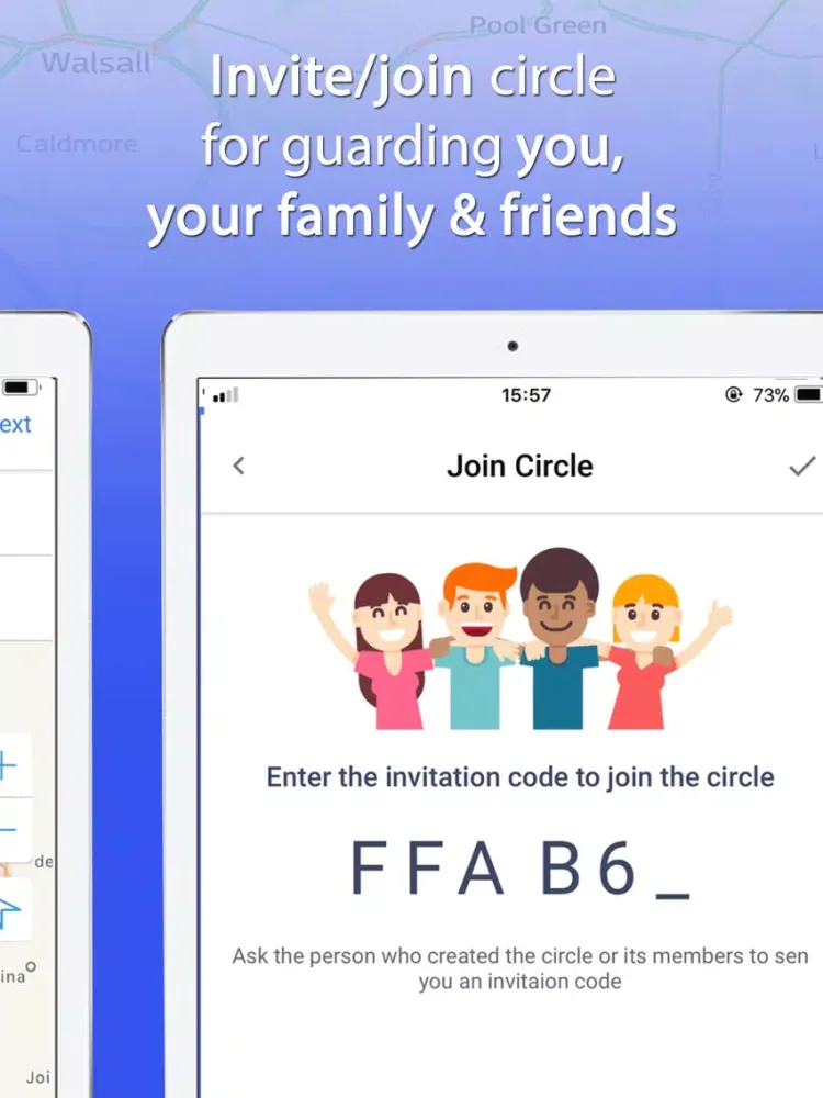 Скриншоты Find247 - Find My Family iPad 