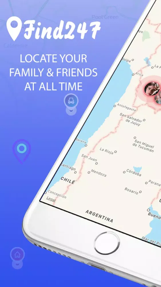 Скриншоты Find247 - Find My Family