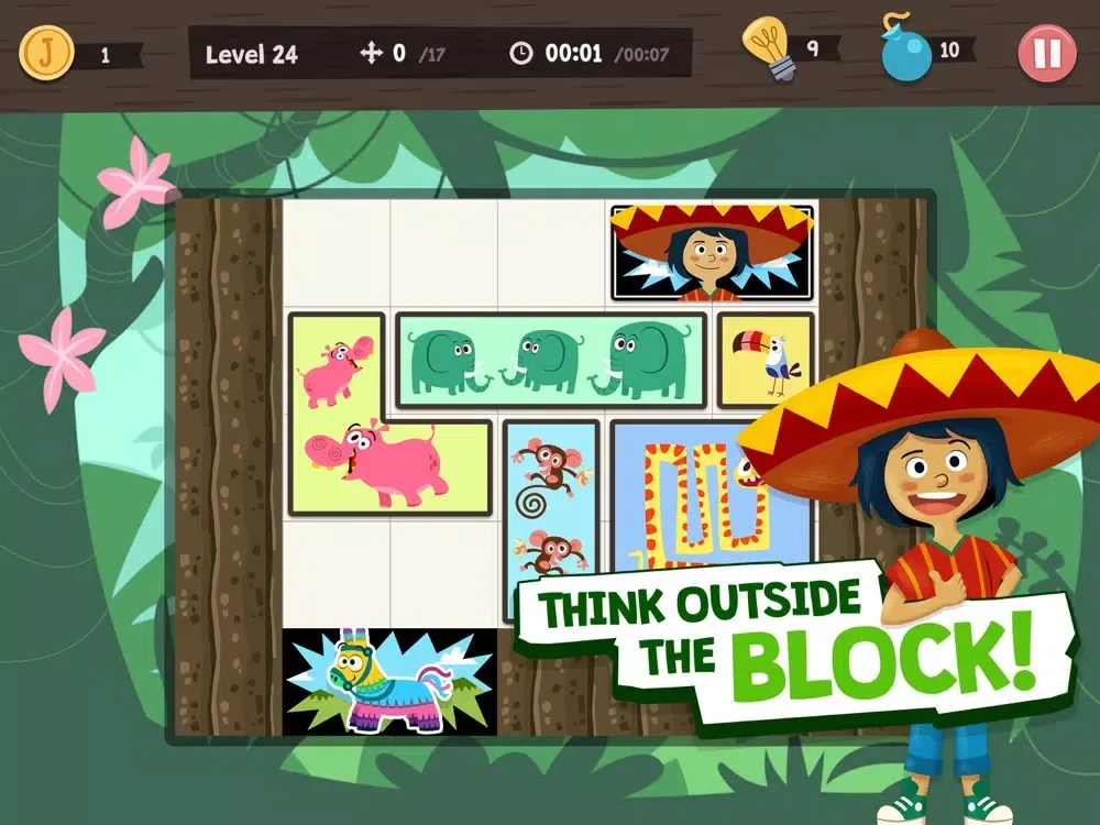 Capturas de tela do José The Kid iPad 