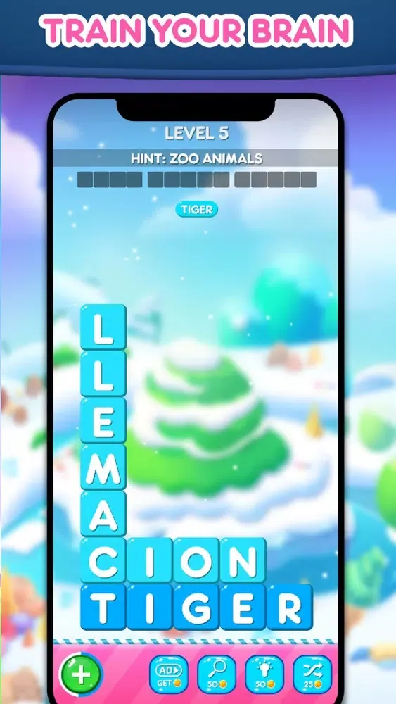 Screenshot di Word Bars : Stack the Words