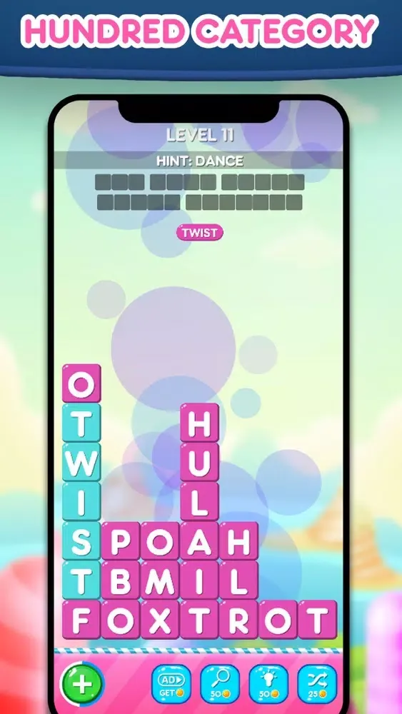 Screenshot di Word Bars : Stack the Words