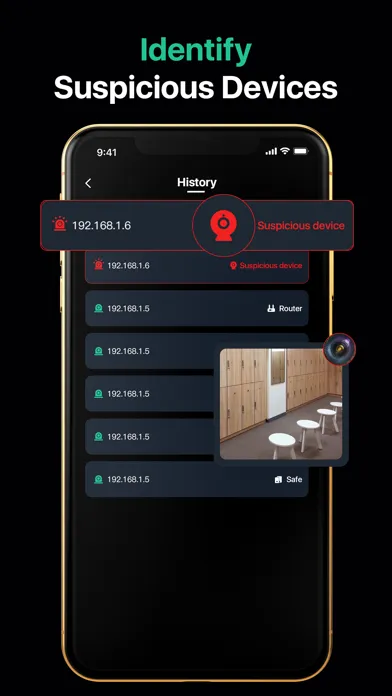 ภาพหน้าจอของ Spy Detector - Hidden Camera