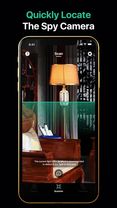 ภาพหน้าจอของ Spy Detector - Hidden Camera