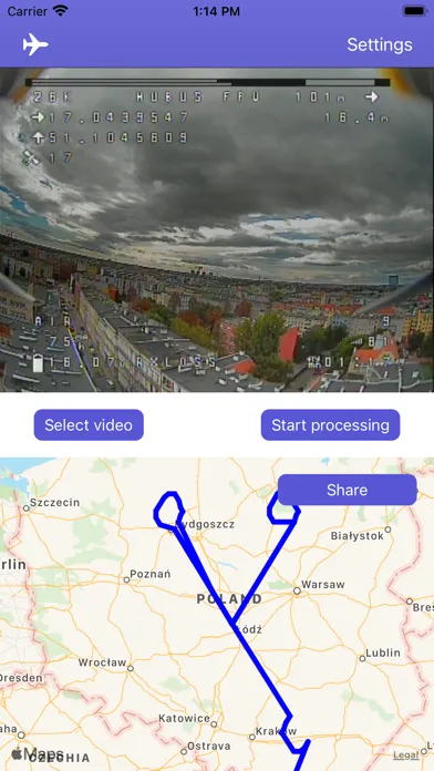 Captures d'écran de Find FPV drone