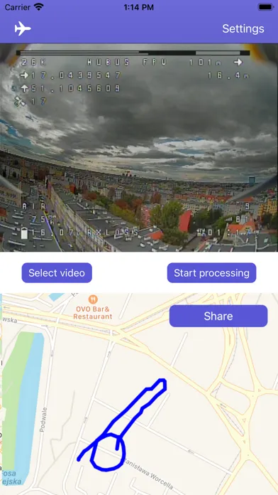 Captures d'écran de Find FPV drone