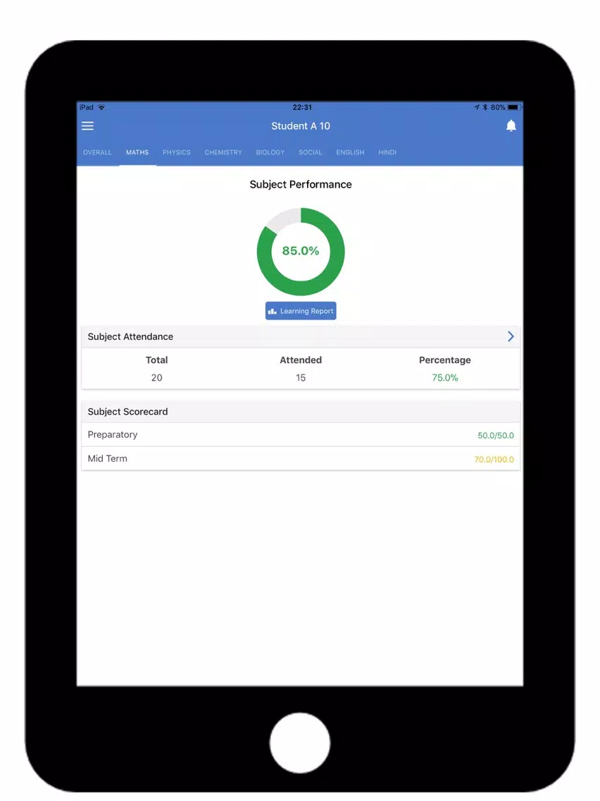 FindInbox Student iPad 應用截圖