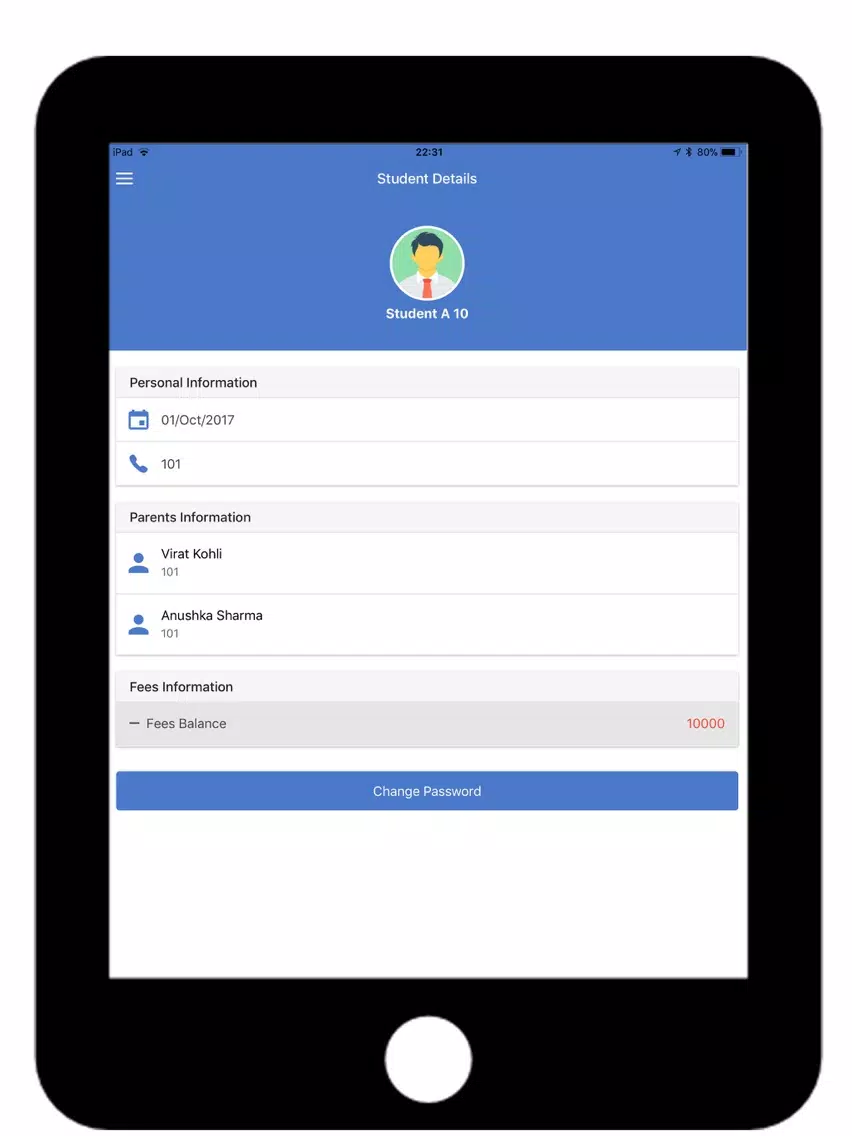 FindInbox Student iPad 應用截圖