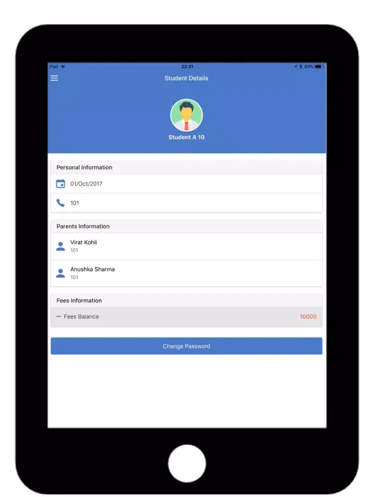 Screenshot di FindInbox Student iPad 