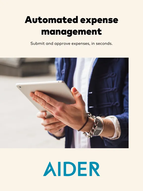 تصاویر Aider Expense iPad 