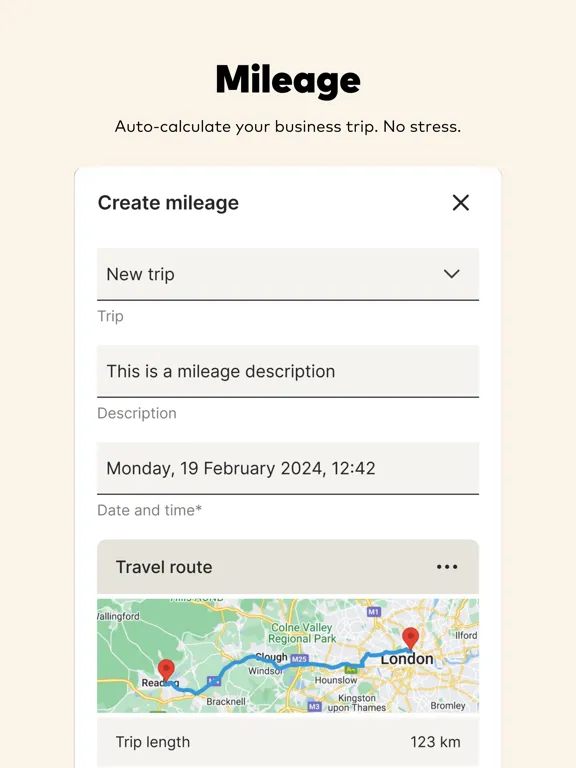 تصاویر Aider Expense iPad 