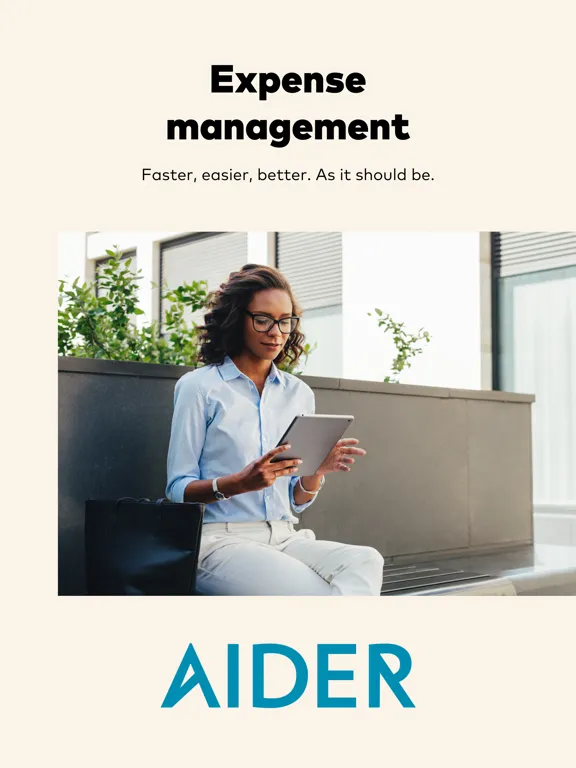 تصاویر Aider Expense iPad 