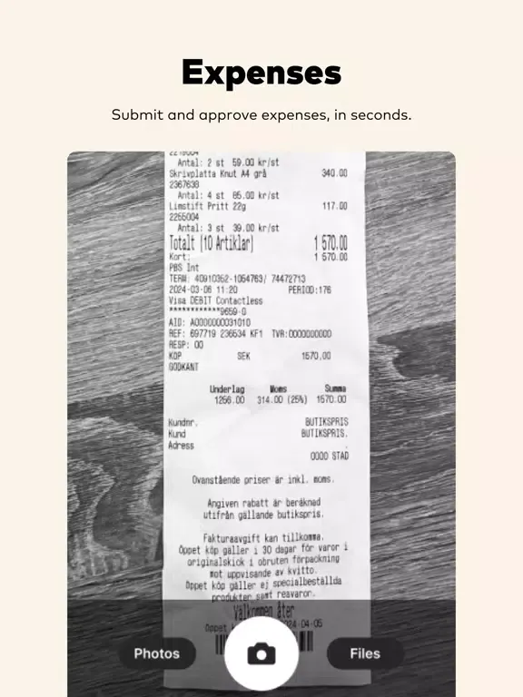 BDO Expense iPad 应用截图