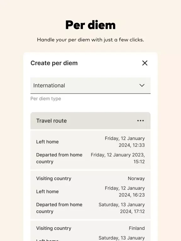 BDO Expense iPad 应用截图