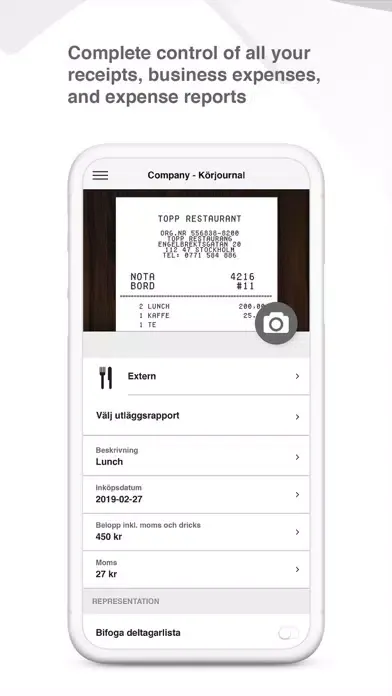 xpensit - Expense Management स्क्रीनशॉट