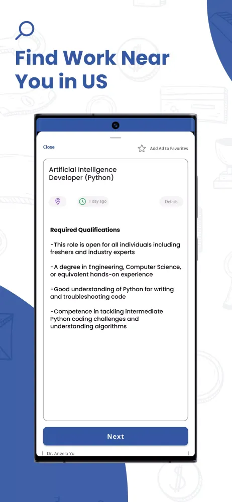 Screenshot di Find Jobs-Remote, Local & More