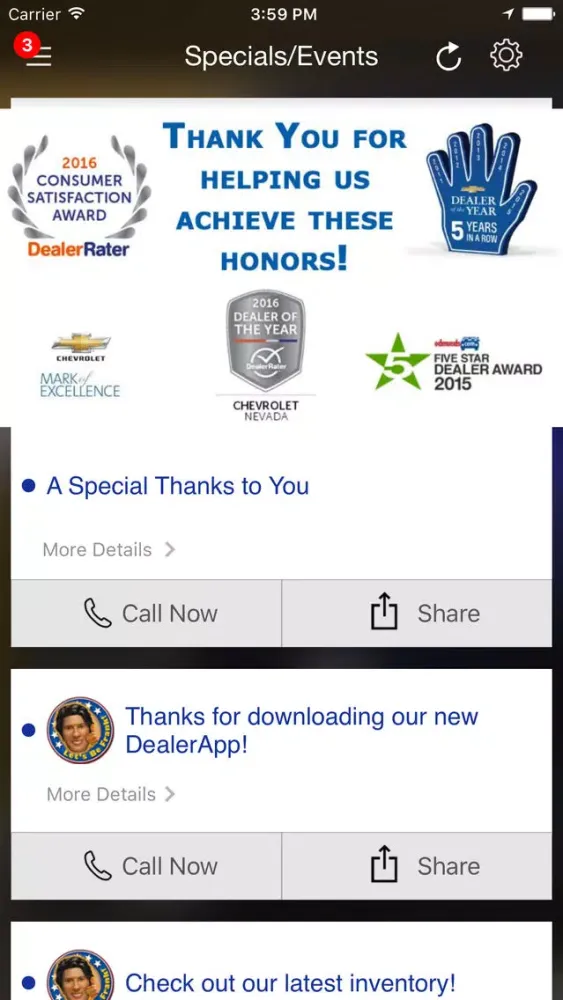 Findlay Chevrolet DealerApp应用截图