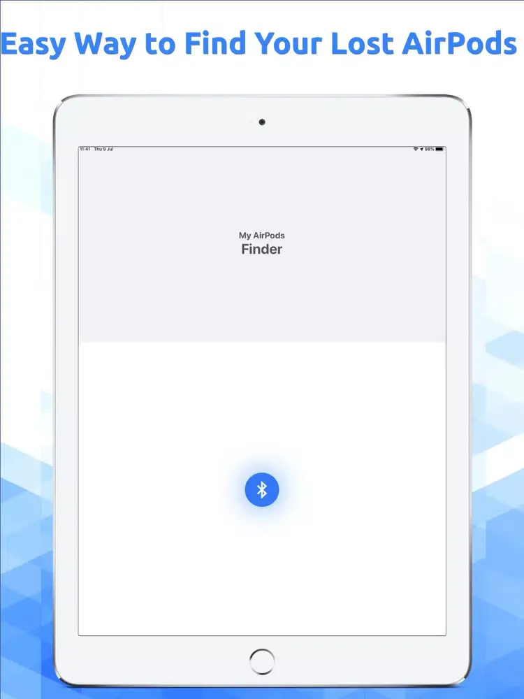 Tangkapan layar My Headphones Finder iPad 