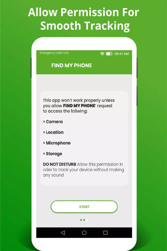 Find My Lost Phone Screenshots