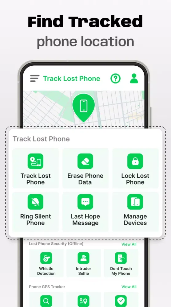 Screenshot di Find My Lost Phone Location