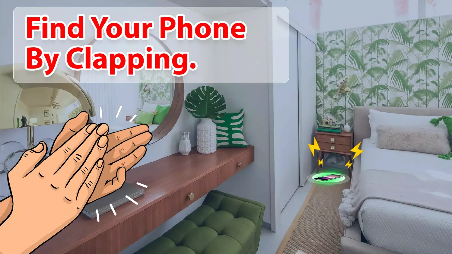 Find My Phone By Clap: Whistle Screenshots