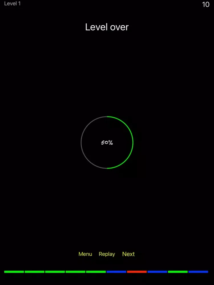 Screenshot di Arc Chaser - a game of timing and skill iPad 