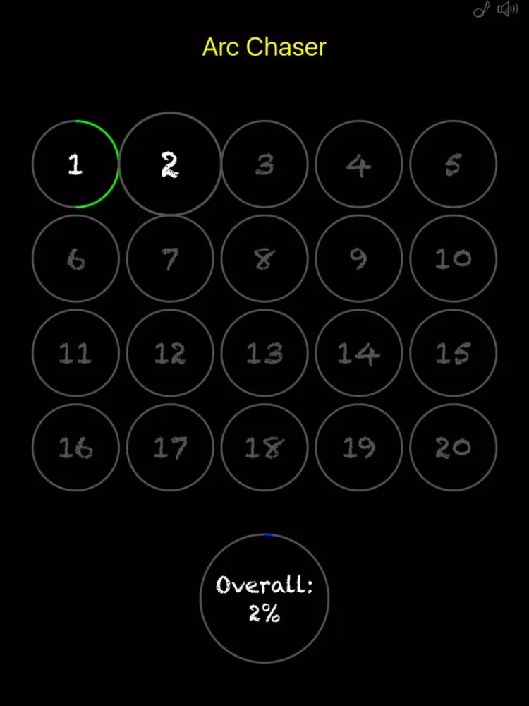 Screenshot di Arc Chaser - a game of timing and skill iPad 