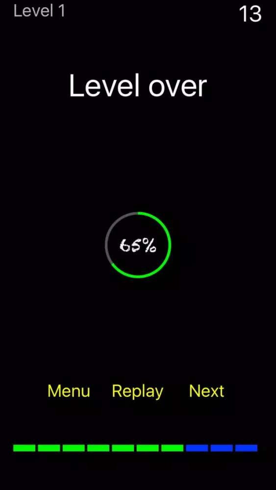 Screenshot di Arc Chaser - a game of timing and skill