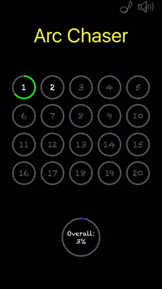 Screenshot di Arc Chaser - a game of timing and skill