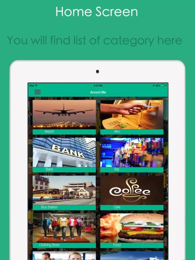 Mapingo iPad  Screenshots
