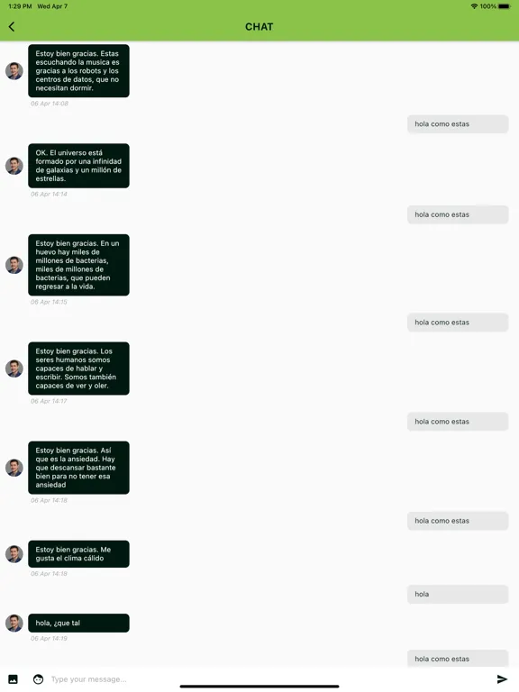 Polyglot AI iPad  स्क्रीनशॉट