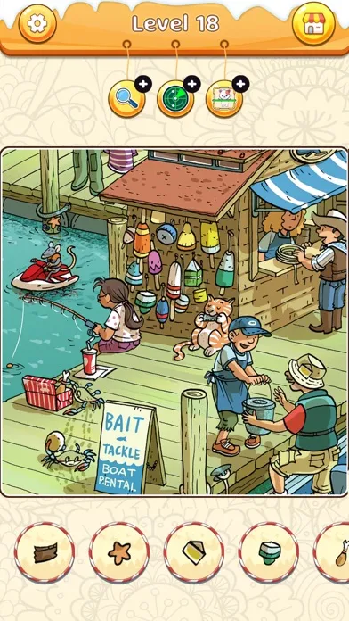 Capturas de tela do Hidden Objects: Find It Out