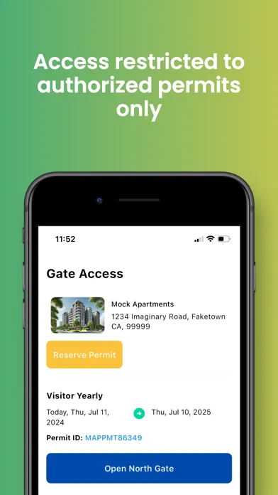 Capturas de pantalla de ParkStash Access Control