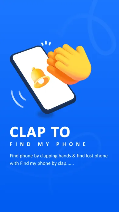 Tangkapan layar Phone Finder by Clap and Flash