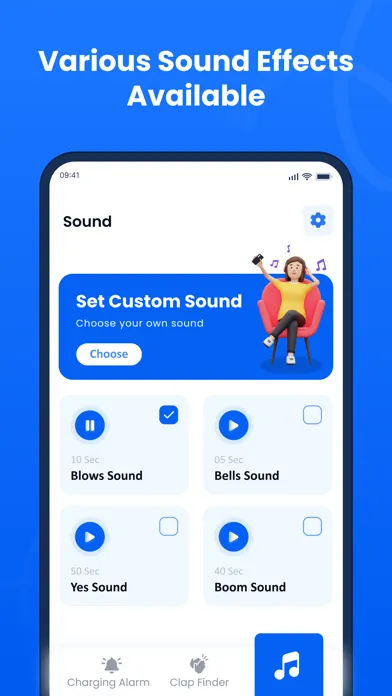 Tangkapan layar Phone Finder by Clap and Flash