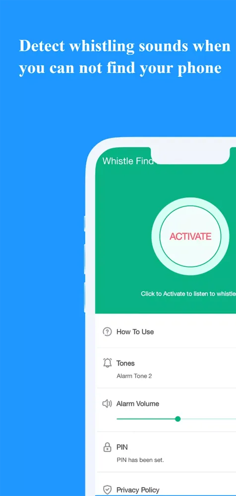 Capturas de tela do Find My Phone Whistle - Finder