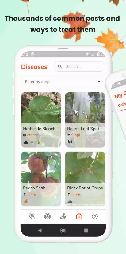 Tangkapan layar Plant App - Identifier & Care
