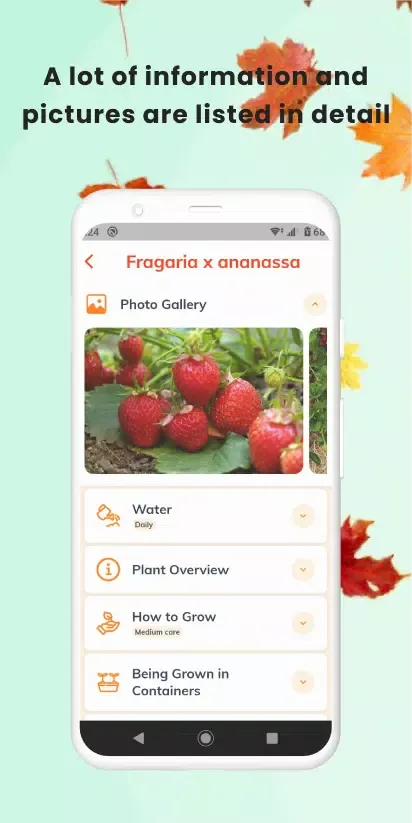 Tangkapan layar Plant App - Identifier & Care