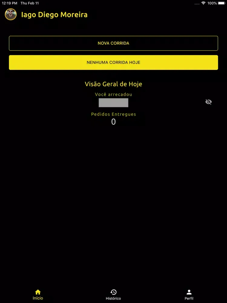 Cerveja&Tudo Entregador iPad 应用截图
