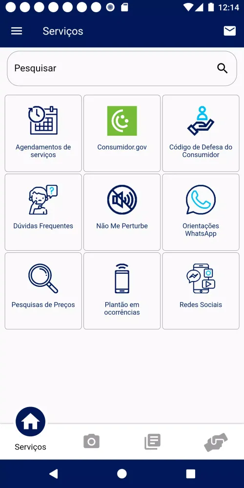 Tangkapan skrin Fundação Procon Uberaba