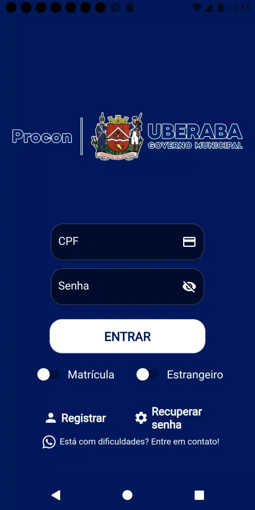 Tangkapan skrin Fundação Procon Uberaba