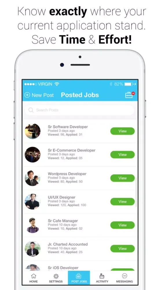 JobFinder應用截圖