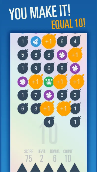 Equal 10 - Mathematics is fun Screenshots