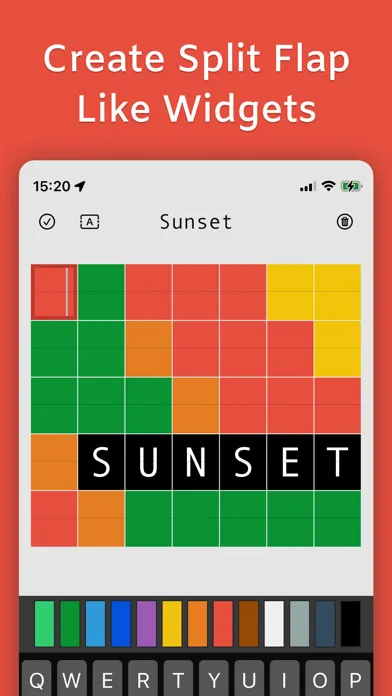 Letter Letter - Widget Creator Screenshots